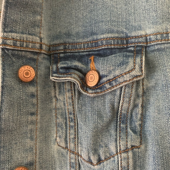 OLD NAVY Medium Wash Jean Jacket - Picture 3 of 4